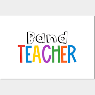 Rainbow Band Teacher Posters and Art